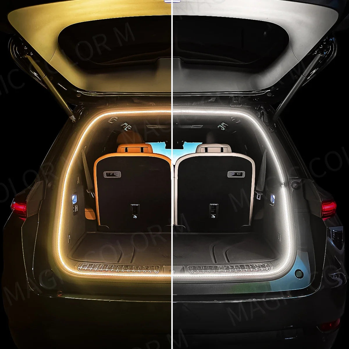 Flexible Water-Resistant Atmosphere Lamp Tesla 3 Y S X 2026 – 5M Car Interior LED Ambient Light Strip 12V