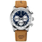 Quartz2025 Edition Watch Leather Chronograph Military Style