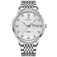 Wristwatch Quartz Stainless Steel Luminous Date Week