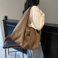 Light Multi-Use Women Shoulder Bag - Slouchy Nylon