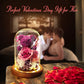 A Thoughtful Valentine's Day Surprise for Her – Eternal Preserved Rose Gift Box with Teddy Bear