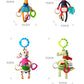 Spiral Giraffe Crib Toy Newborn Sensory Toys Rattle