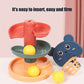 Rolling Montessori Ball Tower Toy - Educational Stacking Game for Infants, Finger Skill Development, Rotating Track Fun
