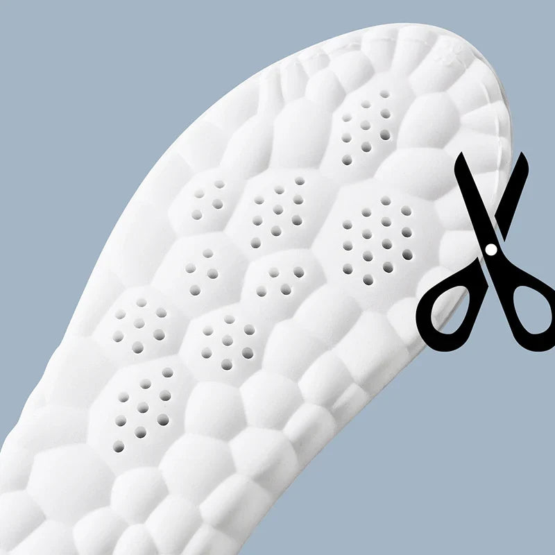 Breathable Cushion Plantar Fascia Insole – Sport Latex Insoles with Arch Support
