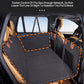 Water-Resistant Pet Car Seat Cover - Anti-Slip Scratch-Proof Hammock Back Seat Protector for Dogs