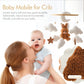 Crib Baby Mobile Wooden Nursery Newborn Sensory Toys