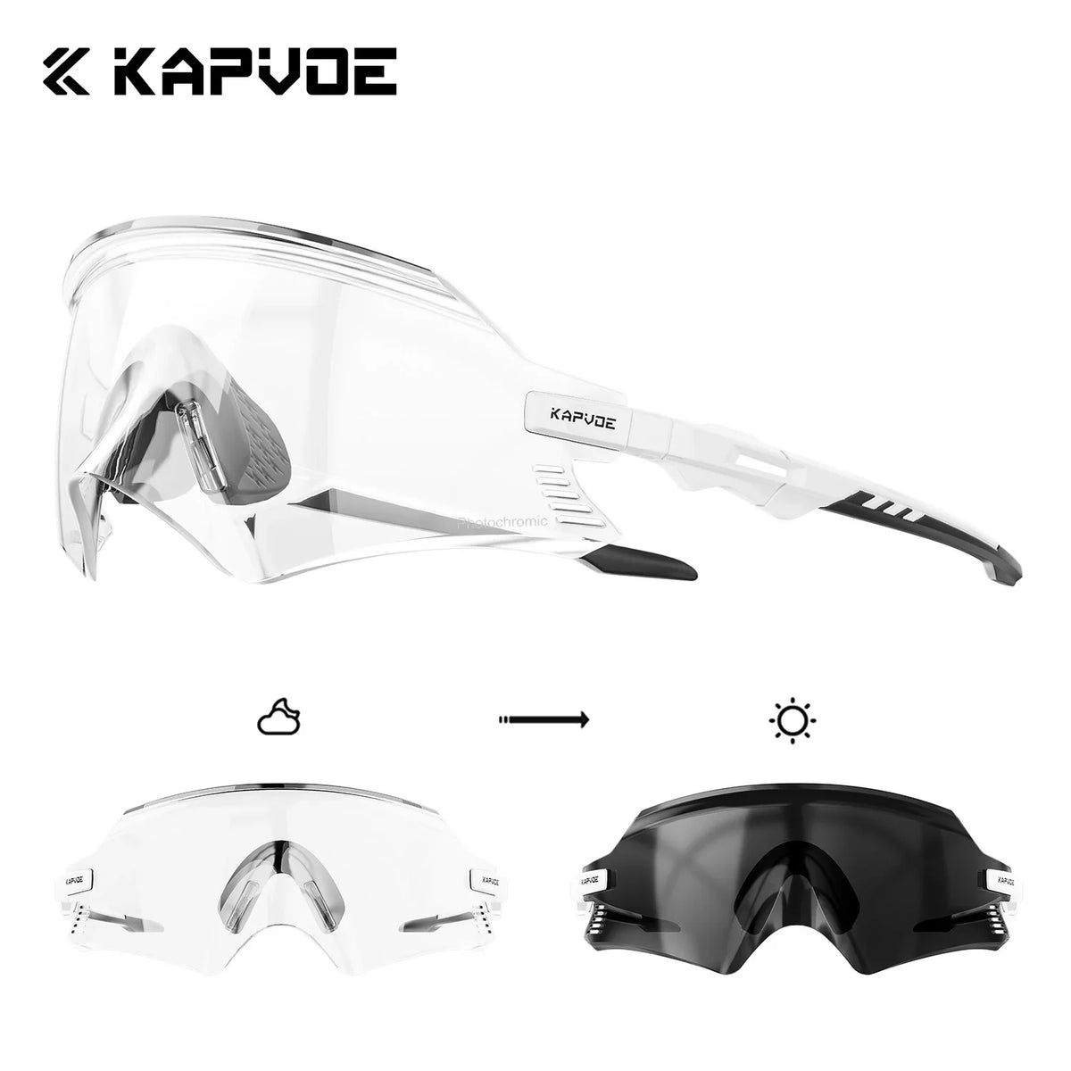 Cycling Photochromic Sunglasses Outdoor Eyewear Fall 2026 Trend UV400 Protection for Roads and Trails