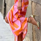 Elegant Striped Wrap Dress for Women, Flattering Plus Size Summer Dress, Versatile Style for Any Occasion-3