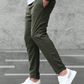 Stretch Comfort Trousers with Adjustable Drawstring Waistband, Lightweight Work Pants for All-Day Wear-4