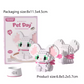 Mini Cute Pet Cat Building Block Kit - Educational Toy for Kids and Adults, City Cartoon Animal Design