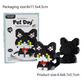 Mini Cute Pet Cat Building Block Kit - Educational Toy for Kids and Adults, City Cartoon Animal Design