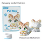 Mini Cute Pet Cat Building Block Kit - Educational Toy for Kids and Adults, City Cartoon Animal Design