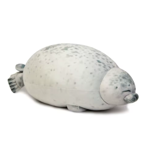 Blob Angry Seal Pillow 3D Plush Toy for Kids, 20CM Cute Sea Lion Gift