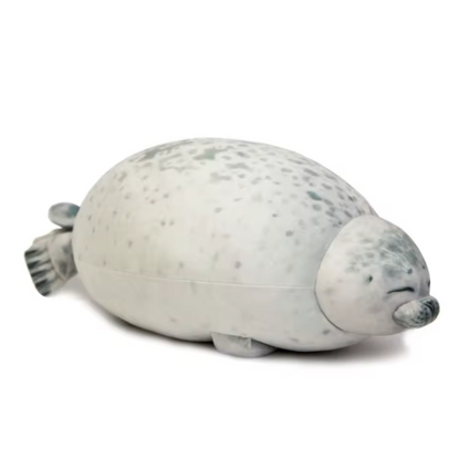 Blob Angry Seal Pillow 3D Plush Toy for Kids, 20CM Cute Sea Lion Gift