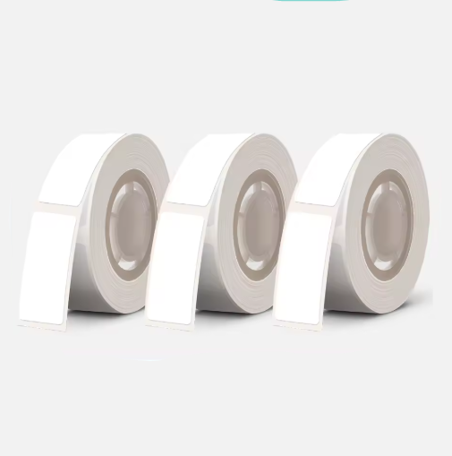 3 Rolls Water-Resistant Label Paper Printer Stickers, Anti-Oil Tear-Resistant Price Tags, Scratch-Resistant 15x30mm