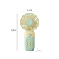 New Hand-Held Charging Fan - Cute Mini USB Pocket Fan for Students