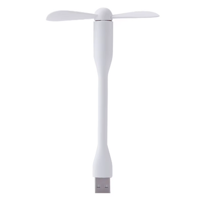 USB Compact Fan Flexible Bendable Mini Fan for Laptop PC, Travel-Friendly Hand Cooling Gadget for Summer