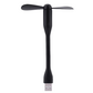 USB Compact Fan Flexible Bendable Mini Fan for Laptop PC, Travel-Friendly Hand Cooling Gadget for Summer