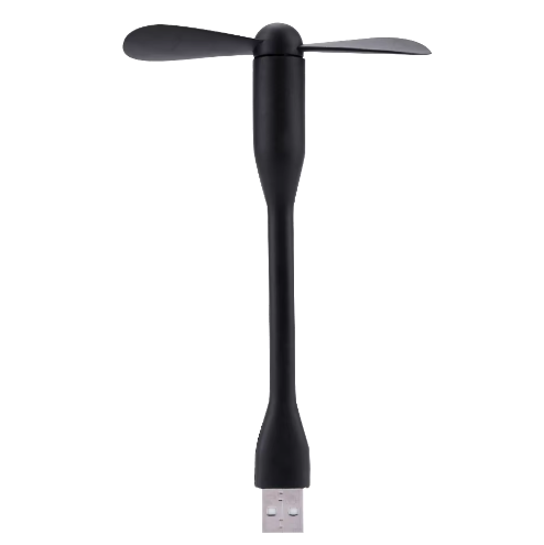 USB Compact Fan Flexible Bendable Mini Fan for Laptop PC, Travel-Friendly Hand Cooling Gadget for Summer