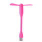 USB Compact Fan Flexible Bendable Mini Fan for Laptop PC, Travel-Friendly Hand Cooling Gadget for Summer