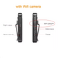 Wifi 1080P Body Mini Camera with Night Vision - Travel-Friendly Police BodyCam, Infrared Camcorder for Indoor/Outdoor Use