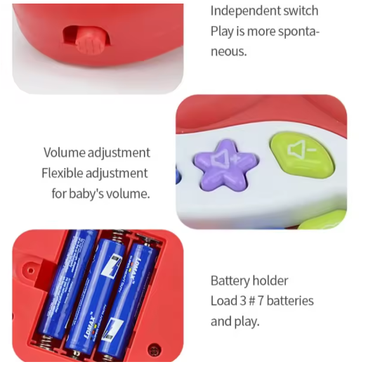 Piano Baby Music Toys Seahorse Electronic Piano for Kids Gifts Age 1 Plus