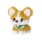 Mini Cute Pet Dog Building Block Kit - 90-Piece Cartoon Animal Educational Toy for Kids and Adults
