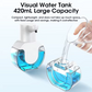 Soap Smart Dispenser 420ml Touchless Motion Sensor Wall-Mounted Liquid Foam Device