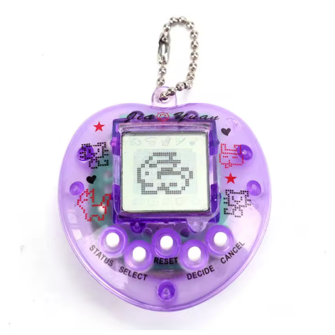 Pets Electronic Tamagotchi 49 In One Funny Toy - Retro Pixel Keychain for Kids and Adults