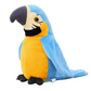 Macaw Talking Parrot Plush Toy - Animated Record & Speak Bird for Kids