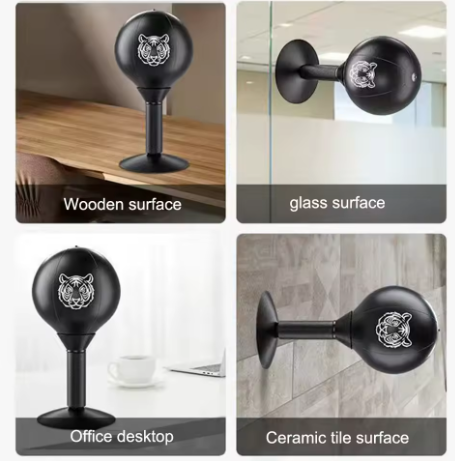 Punching Desktop Bag with Suction Cup - Stress Relief Toys for Kids and Adults