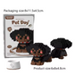 Mini Cute Pet Dog Building Block Kit - 90-Piece Cartoon Animal Educational Toy for Kids and Adults
