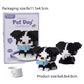 Mini Cute Pet Dog Building Block Kit - 90-Piece Cartoon Animal Educational Toy for Kids and Adults