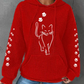 Cozy Warm Women's Hoodie - Oversized Waffle Knit, Casual