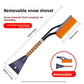 Snow2025 Edition Shovel Ice Scraper Brush Multifunctional Winter Car Cleaning Device All In One Defrosting Shovel Winter