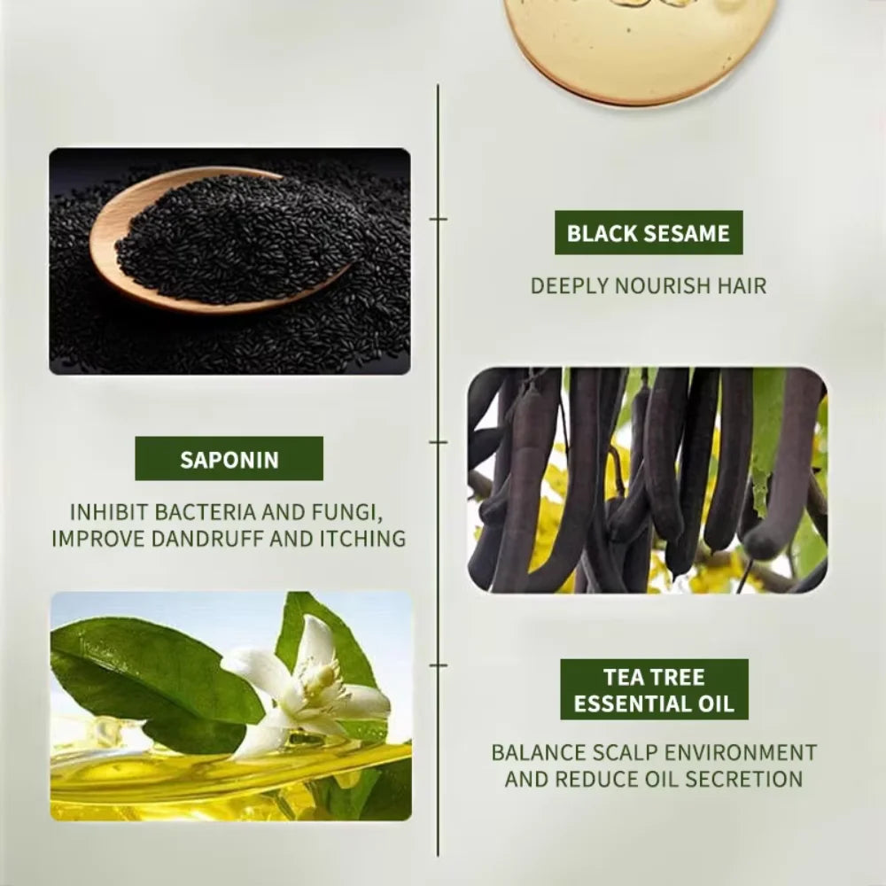 Herbal Shampoo Soap Handmade Hair Maintenance for All Hair Types Oil Control Refreshing Fall 2026 Trend