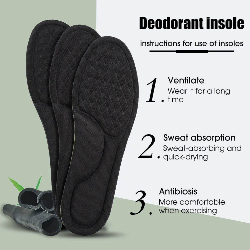 Foam Memory Orthopedic Insoles 12 Pack Antibacterial Plantar Fascia Insole