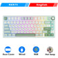 Keyboard Mechanical R75 Gasket 80Key RGB Hot Swap Spanish