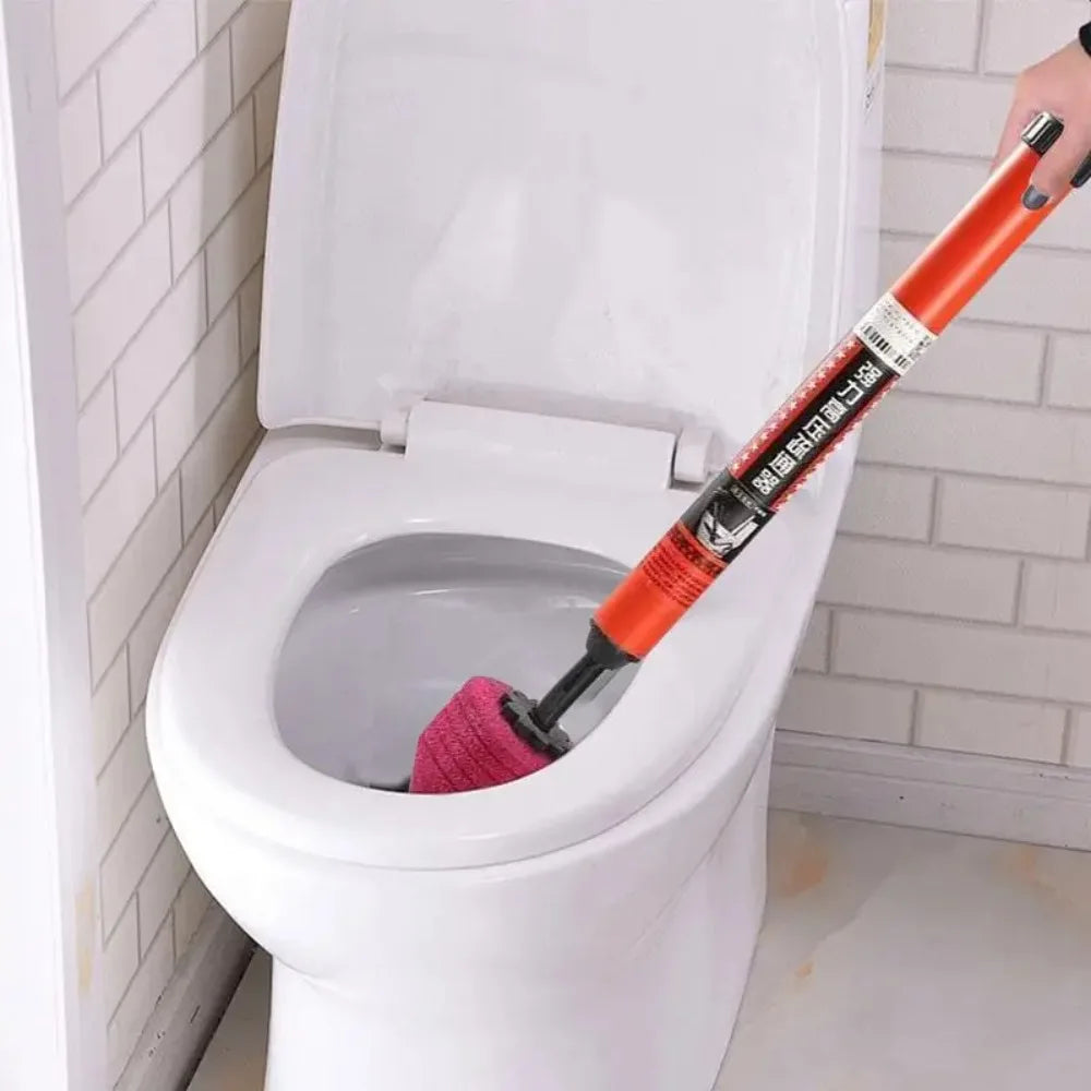 High2026 Edition Pressure Toilet Plunger Drain Clog Remover Device with Comfort-Grip Handle Unblocker for Sink and Toilet Spring