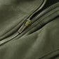 Women’s Oversized Bomber Jacket - Boxy, Velvet, Autumn
