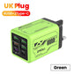 USB2026 Edition C Charger 6-Port Fast Charge, 4 USB A 2 Type-C PD3.0, EU UK US Plug, Back to School
