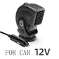 Heater Car Defogger 12V/24V 2-in-1 Heating And Cooling Plug In Windshield Defroster, Winter 2025 Ready