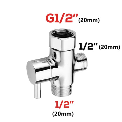 Bidet T Adapter 3-Way Water Diverter Valve For Hand-Held Bidet Sprayer Fall 2026 Household Upgrade
