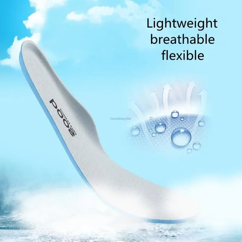 Insoles Sports Breathable Shock Absorbing Anti Slip Cushion for Running Unisex Fall 2026 Odor Control