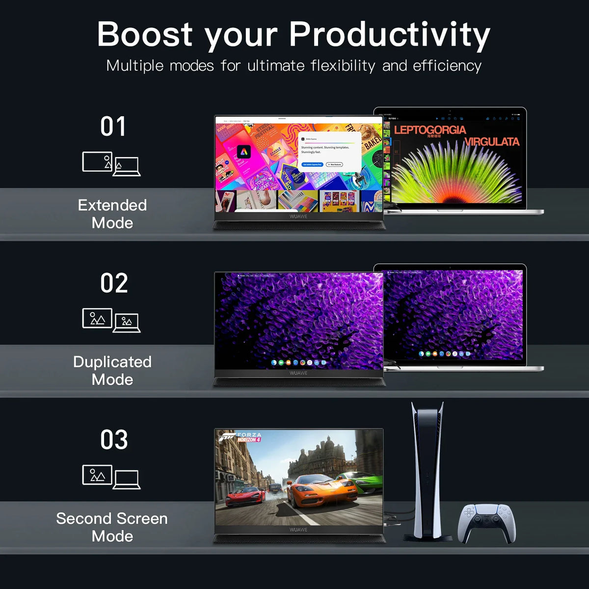 15.6 Inch Travel-Friendly Monitor USB C HDMI HDR Travel Screen
