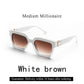 Sunglasses Black Retro Square Shades Deluxe Fashion Eyewear Fall 2026 Trend Gift Idea