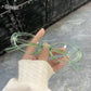 Blue2026 Edition Light Glasses Y2K Retro Oval Frame Eyeglasses For Reading And Computer Use, TikTok Viral
