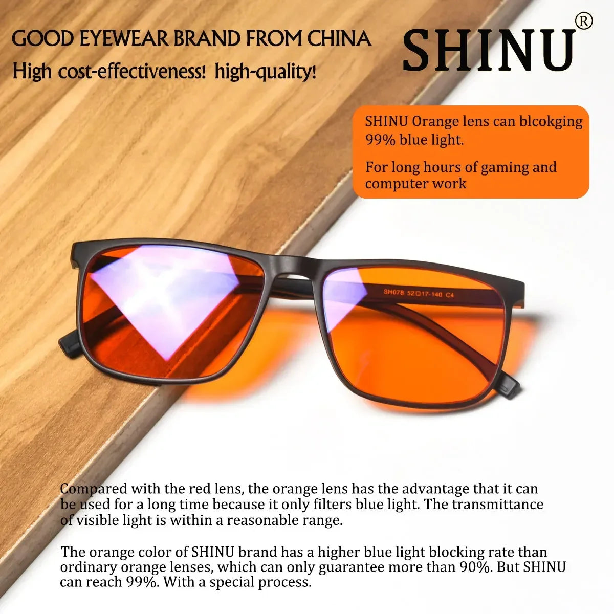 Light Blue Blocking Glasses Anti Eye Strain Eyewear For Screens TikTok Viral Fall 2026 Gift Idea