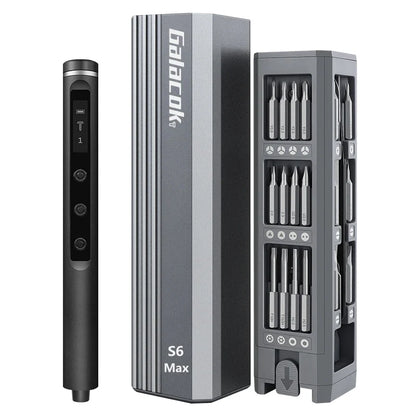 Accurate Motor-Driven Screwdriver Kit - 5 Torque Settings, Magnetic Bits, Household Tools for Electronics Repair