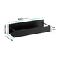 Refrigerator Magnetic Shelf Organizer Rack Space Saving